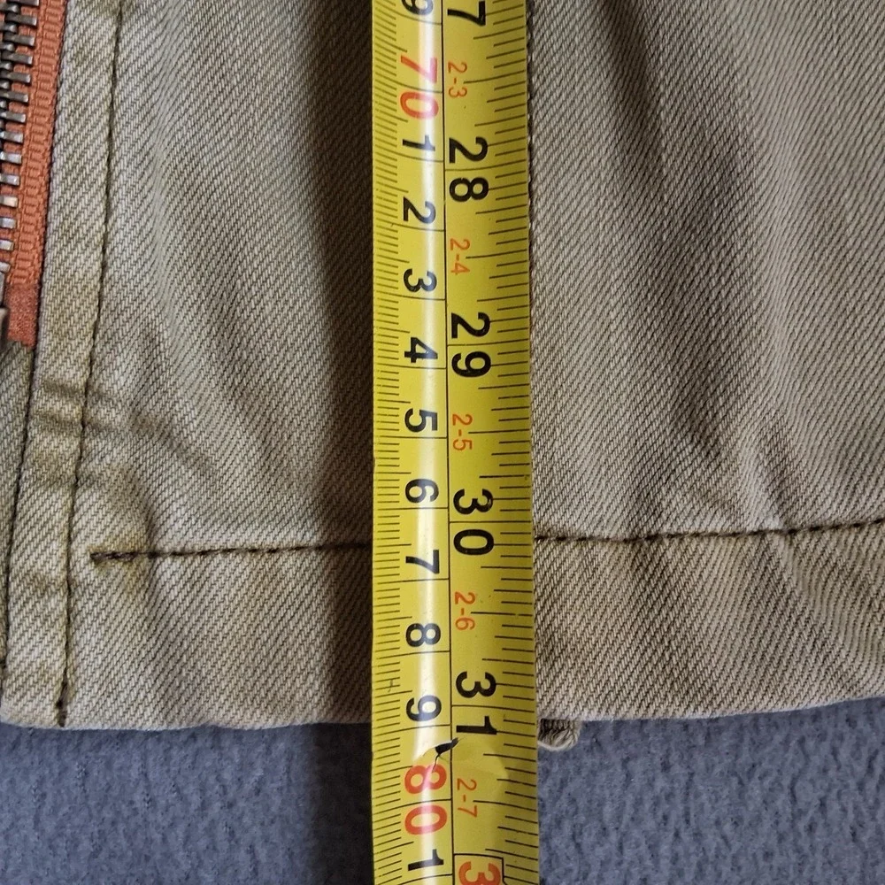 Free People Jacket Women's Small Olive‎ Utility Field Chore Barn Military Safari